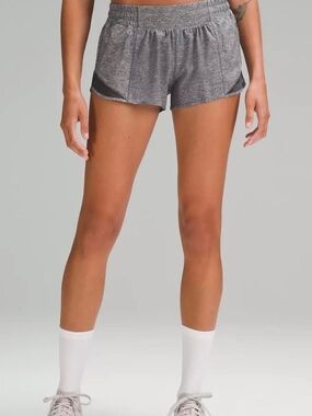 lululemon athletica Gray Heather Athletic Shorts Size 2
